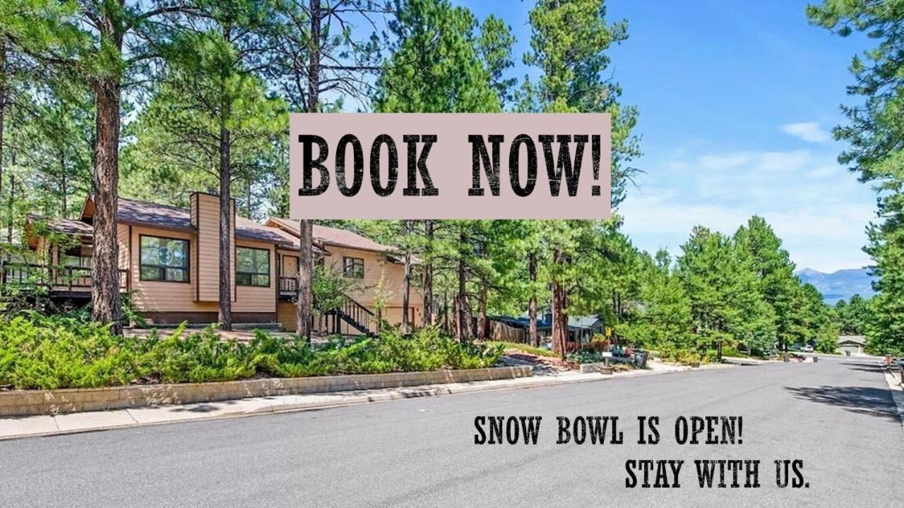 Kathys Cabin, King Bed, Hot Tub, Near-Nau & Downtown Attractions, Perfect Year-Round Mountain Getaway 깃대 외부 사진